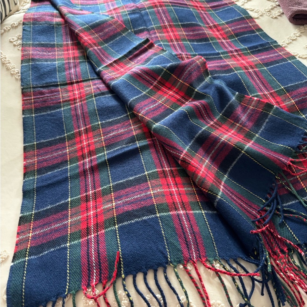 JCrew Plaid Wrap